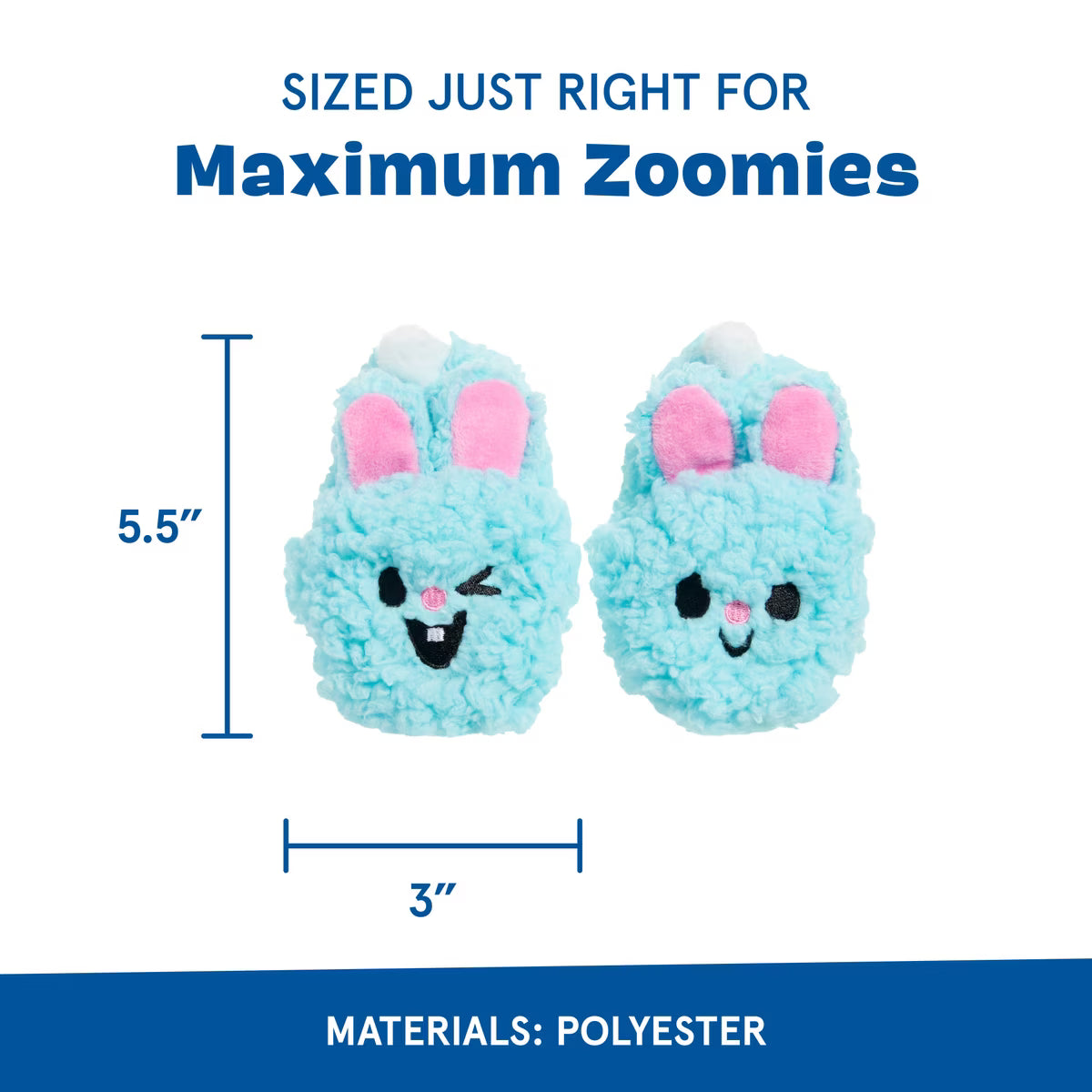 Peluche pantoufles de lapin - Bark