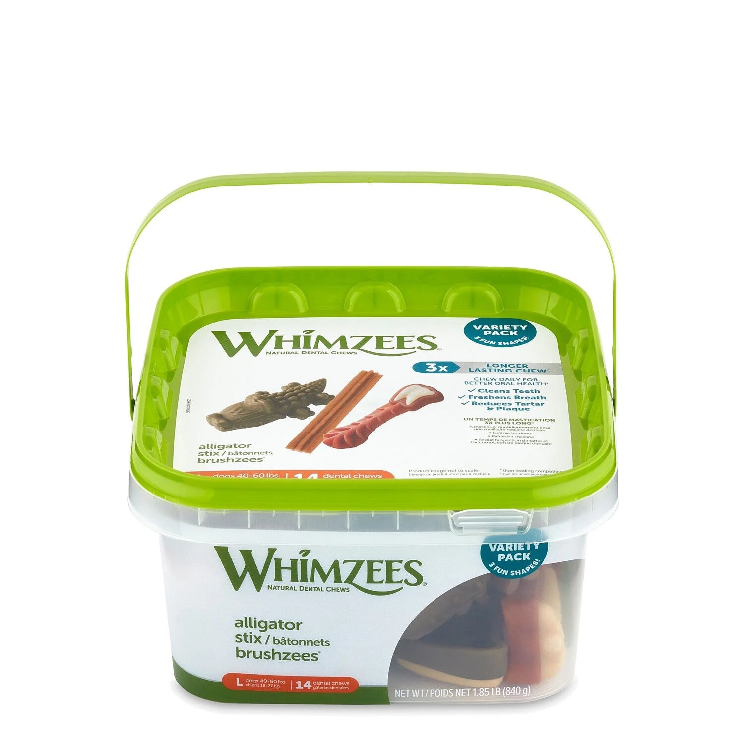 Variety Pack de Whimzees large (14)