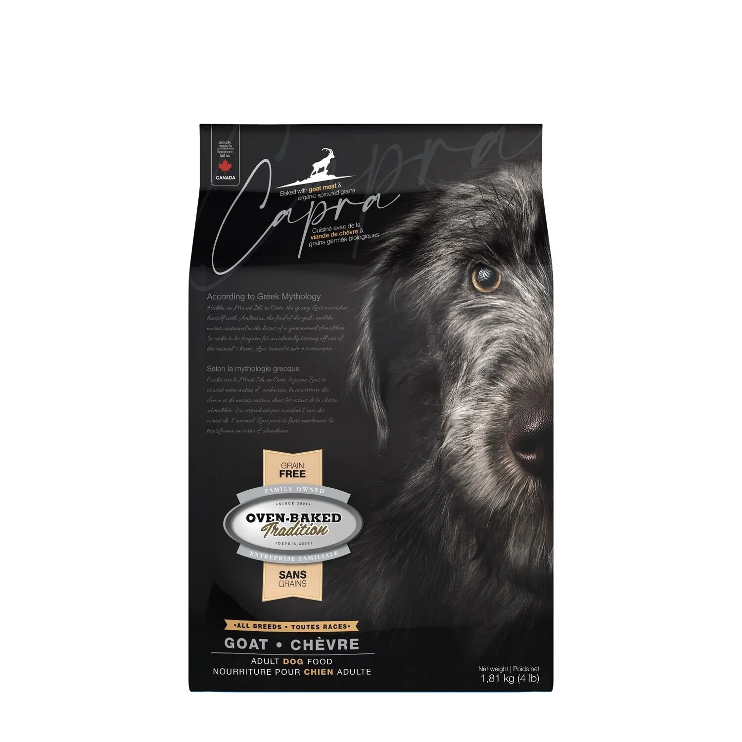 Nourriture à la chèvre 10 lb - Oven Baked