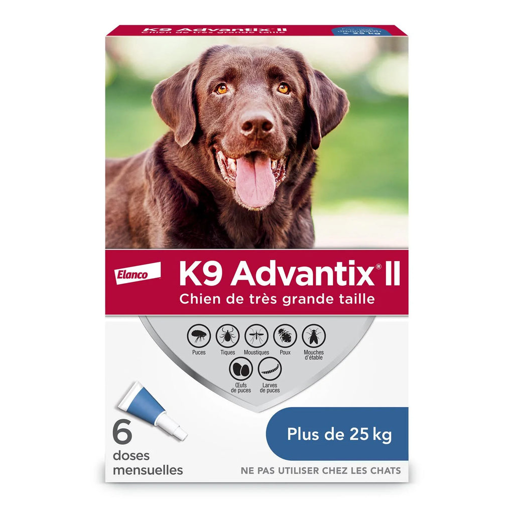 K9 Advantix protection contre les puces et les tiques + de 25kg (6)