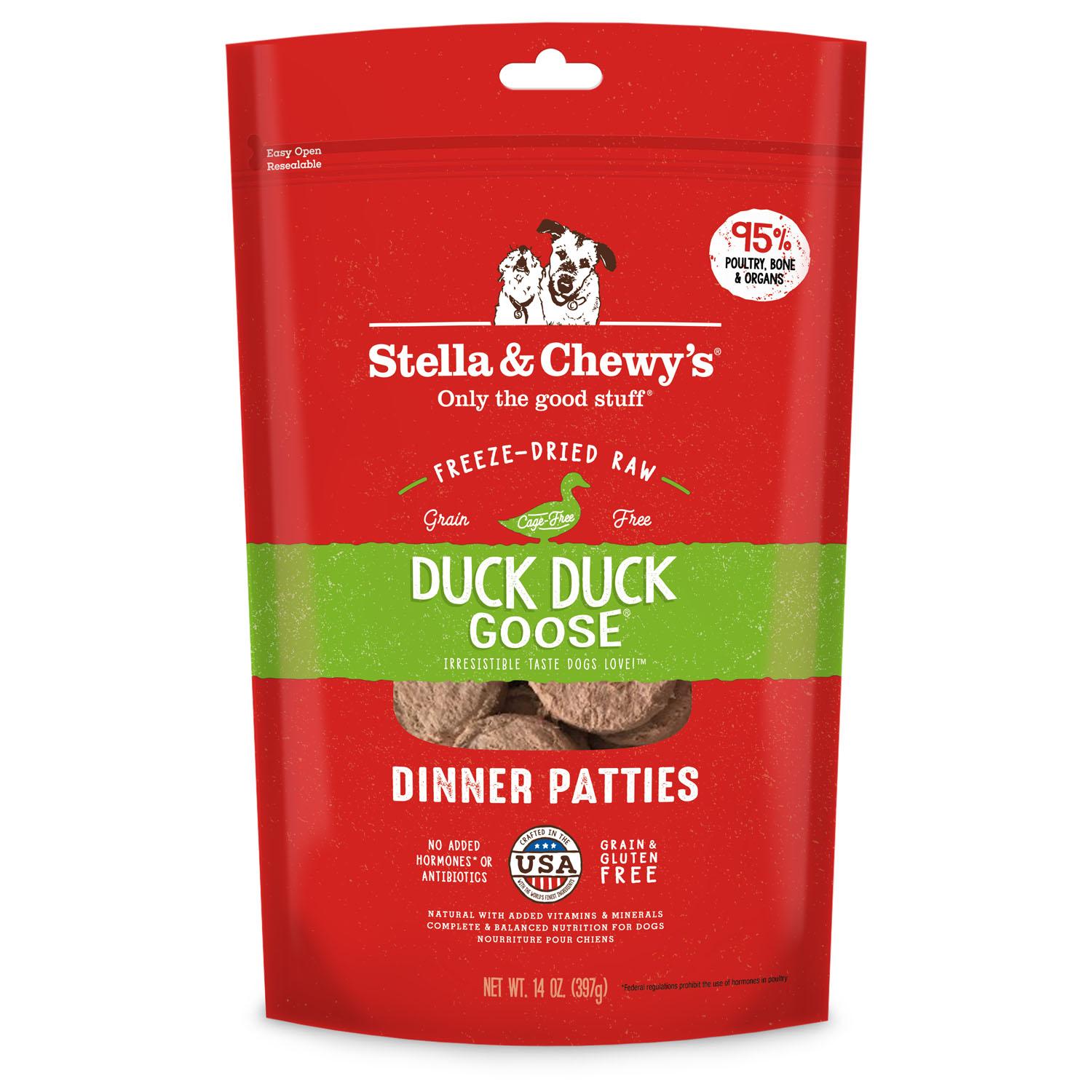 Galettes de repas au canard et oie 14 oz - Stella & Chewy's