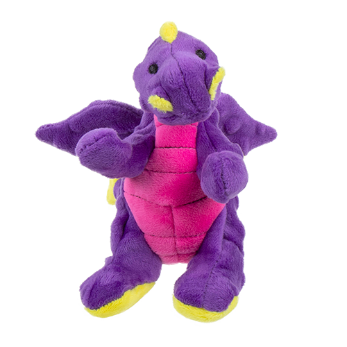 Peluche Dragon mauve petit - goDog