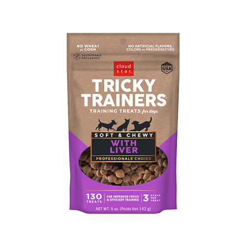 Gâteries d'entraînement tendres au foie - Tricky Trainers