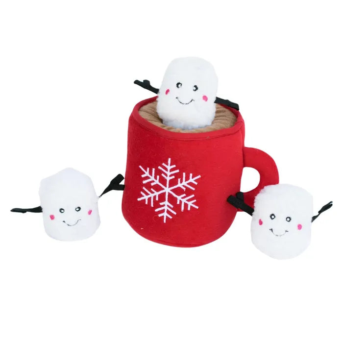 Peluche interactive chocolat chaud - Zippy Paws