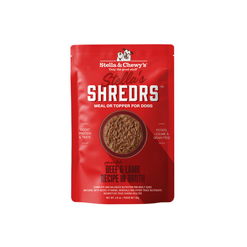 Rehausseur de goût au bœuf et d’agneau nourris à l’herbe en bouillon - Stella & Chewy's