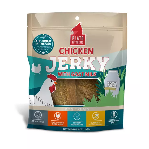 Jerky au poulet et lait de chèvre - Plato