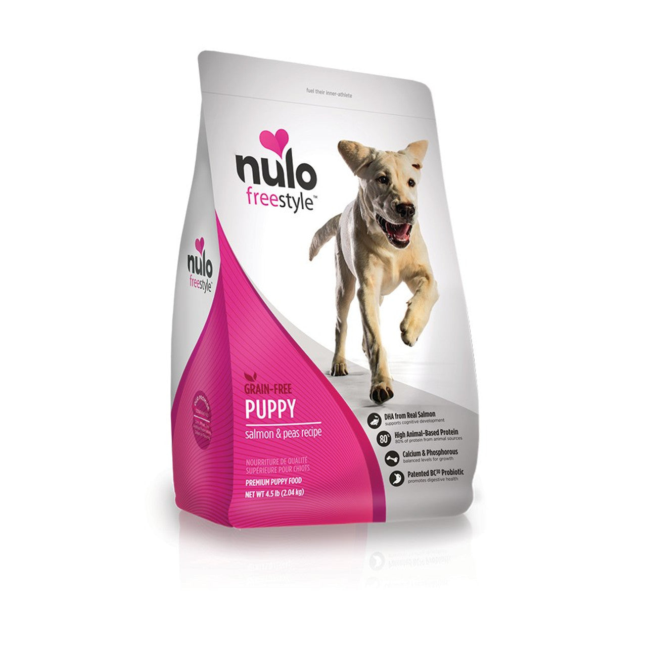 Nourriture Nulo FreeStyle pour chiot - Saumon 4.5 lbs