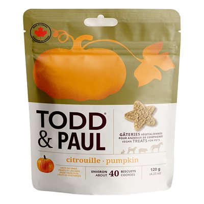 Biscuits à la citrouille - Todd & Paul