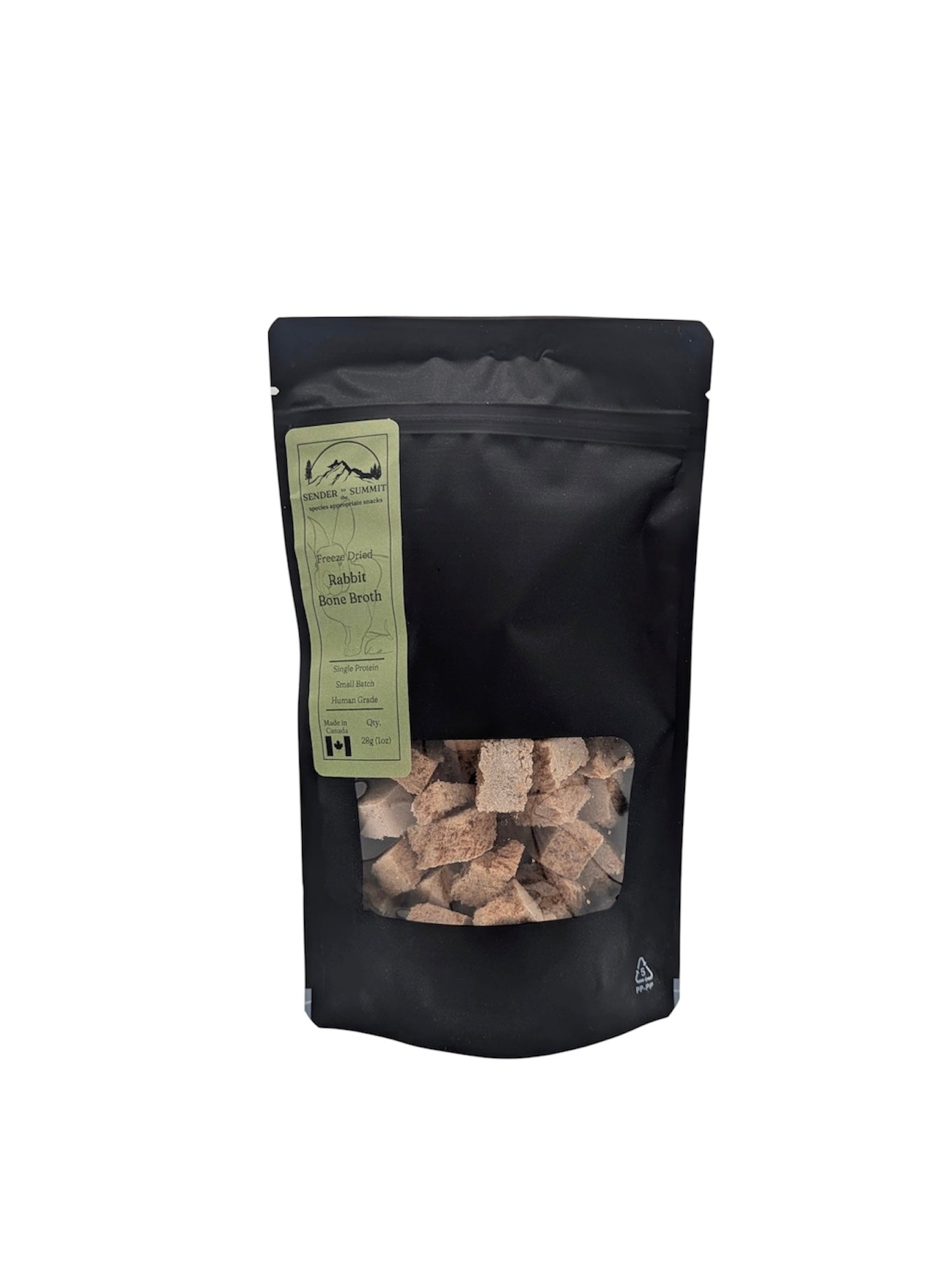 Bouillon d'os de lapin lyophilisé - Sender Summit Snacks