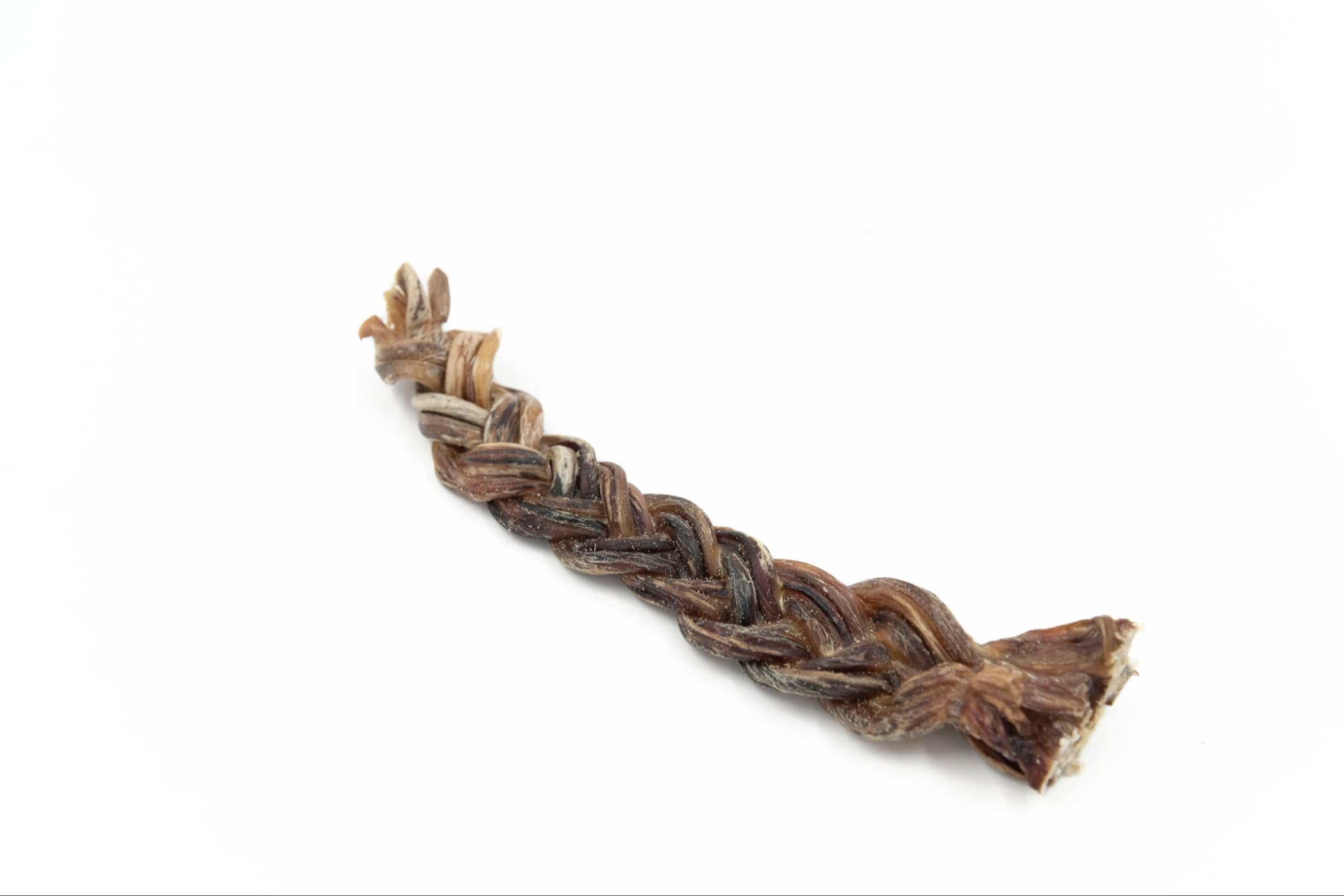 Paquet économique - Pizzle de porc tressé 8-10" (10) - Vrac pour chien