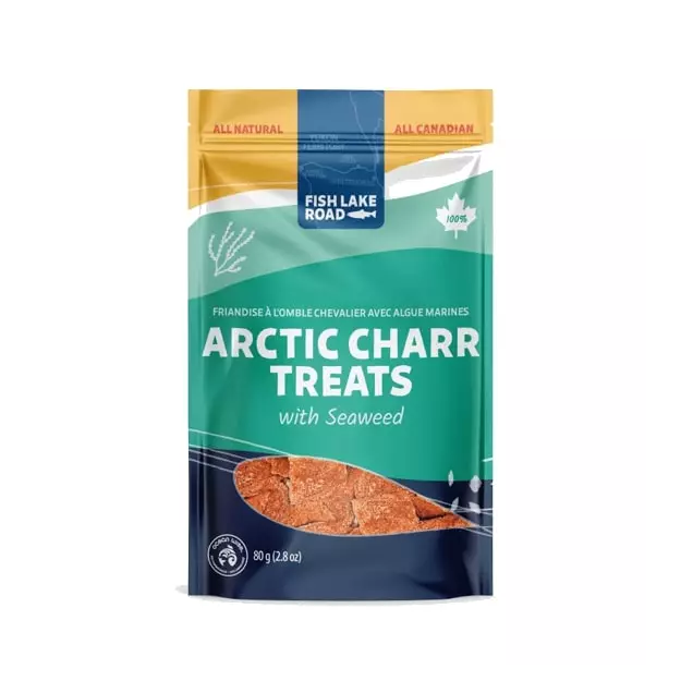 Gâteries croquantes à l'omble chevalier et algues - Fish Lake Road