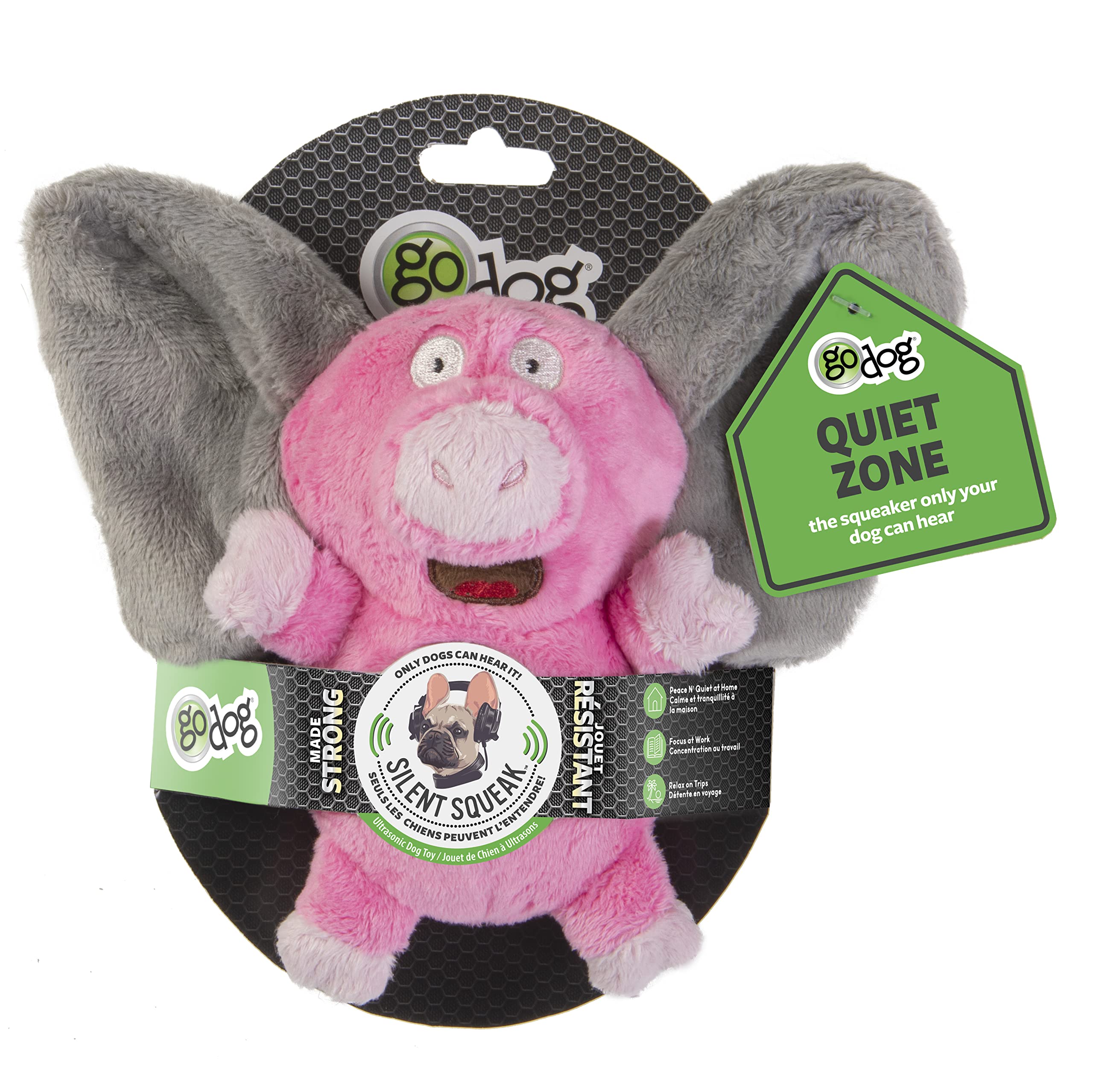 Peluche silencieuse - Cochon GoDog