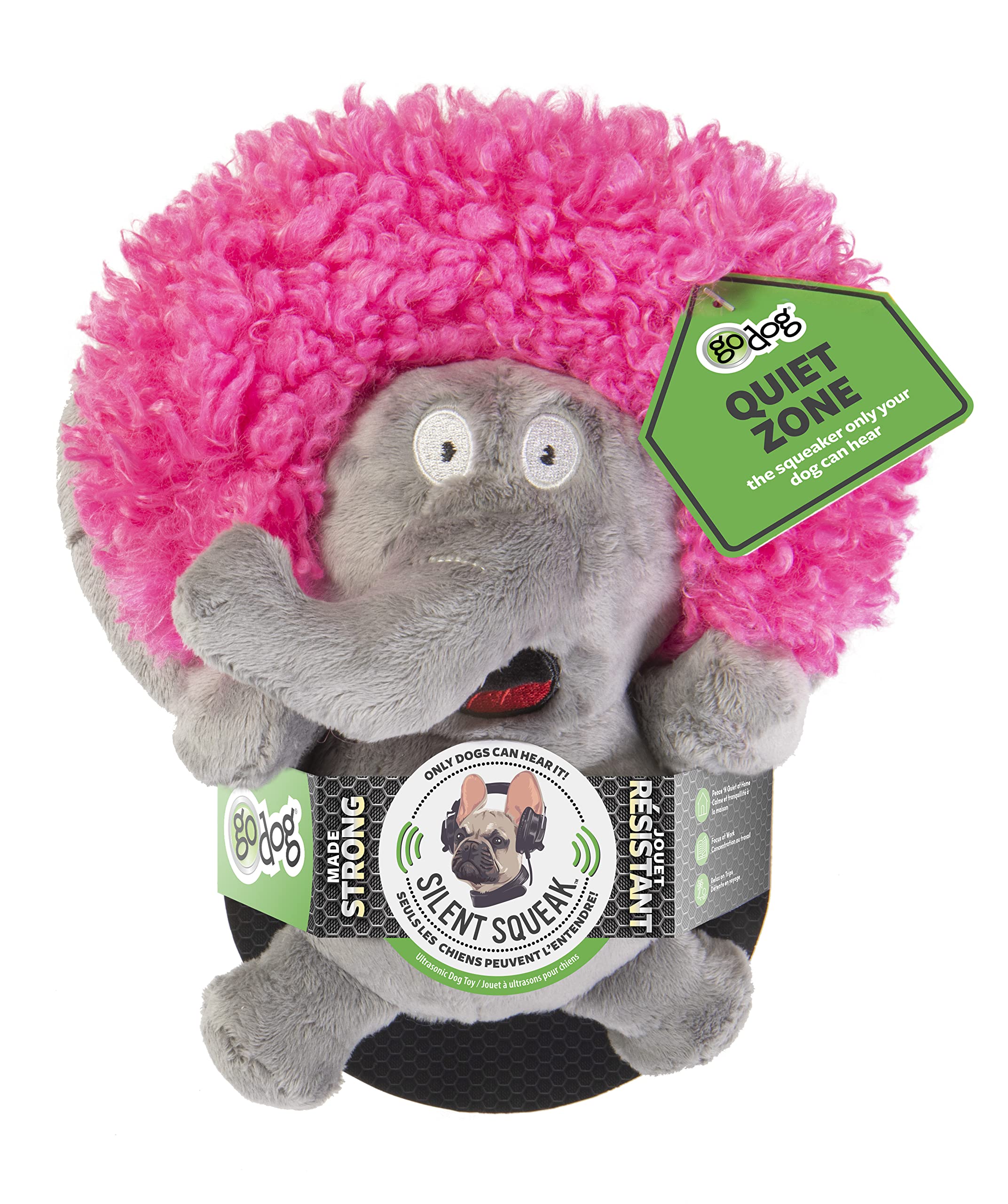 Peluche silencieuse - Éléphant GoDog