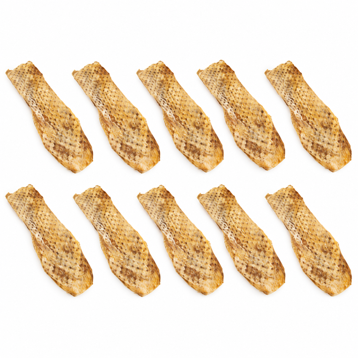 Paquet économique - Lanière de vessie de boeuf 6" (10) - Vrac pour chien