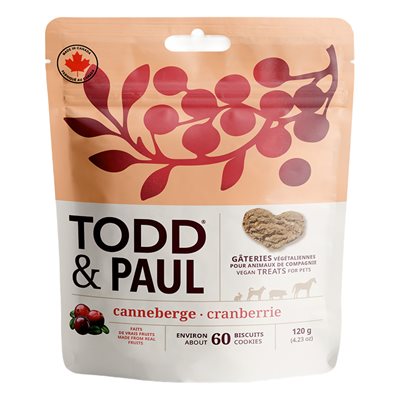 Biscuits aux canneberges - Todd & Paul