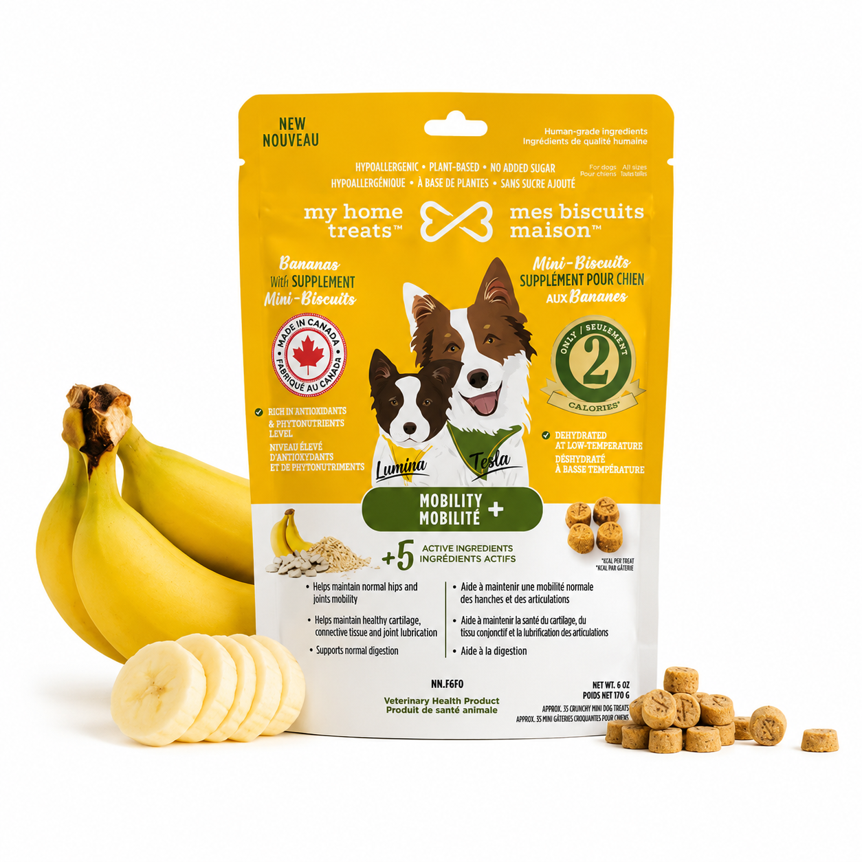 Gâteries supplément mobilité et santé des articulations - Mes biscuits maison