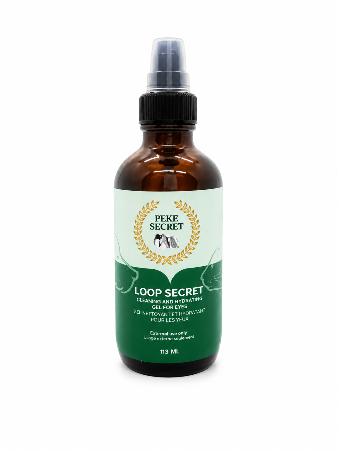 Gel nettoyant et hydratant pour les yeux - Peke Secret