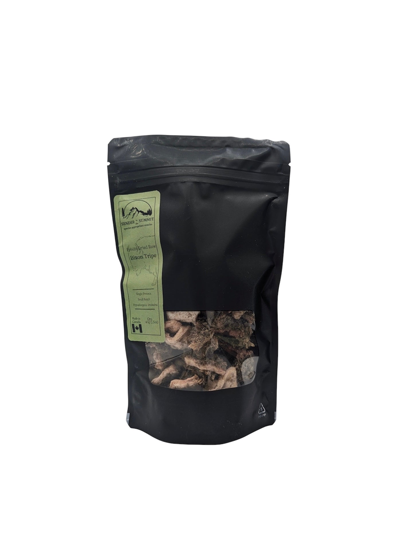 Tripe de bison lyophilisée - Sender Summit Snacks