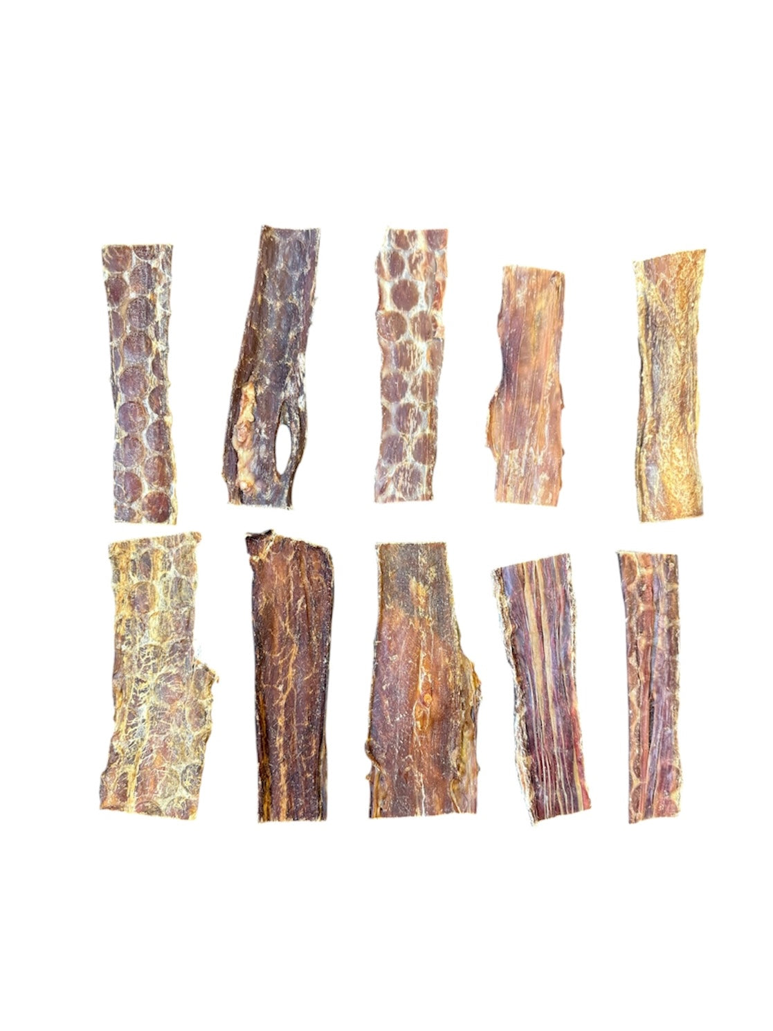 Paquet économique d'oesophage de boeuf aplati 6" (10) - Open Range