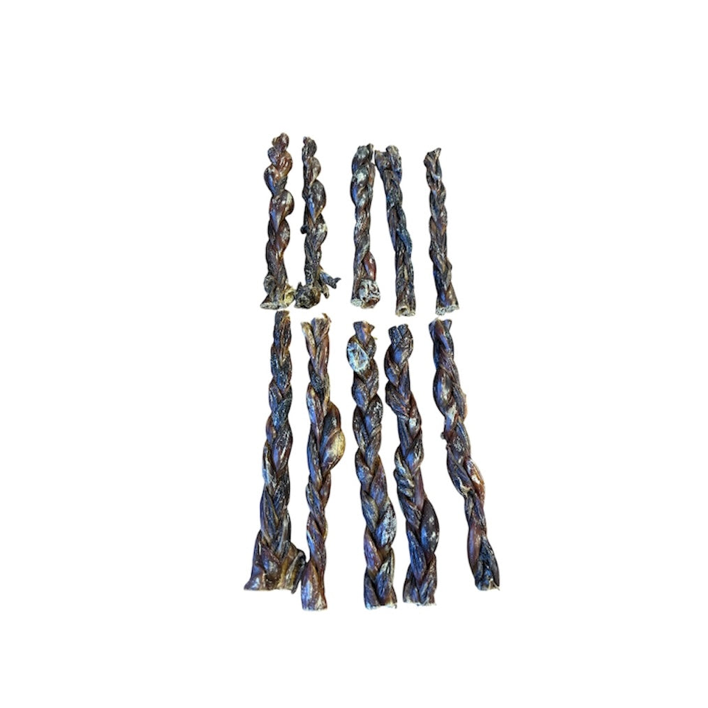 Paquet économique - Oesophage de boeuf tressé 12" (10) - Kyon