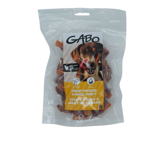 Patate douce enrobée de jerky de canard - Gabo