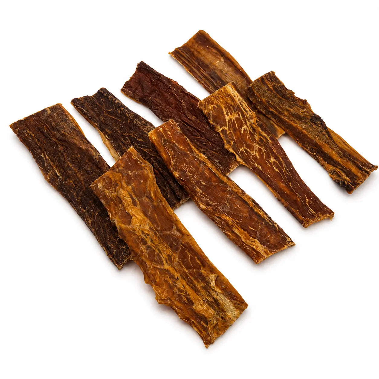 Paquet économique d'oesophage de buffle aplati 6" - Munchie Bones