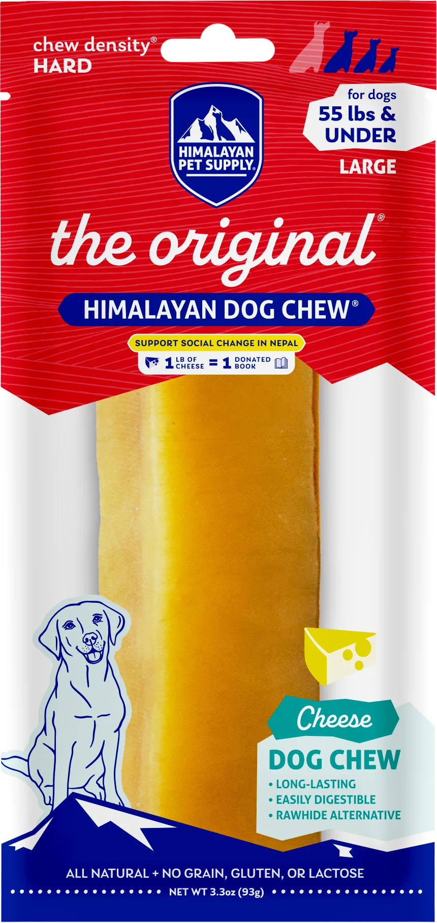 Fromage de yak au fromage - Himalayan Dog Chew