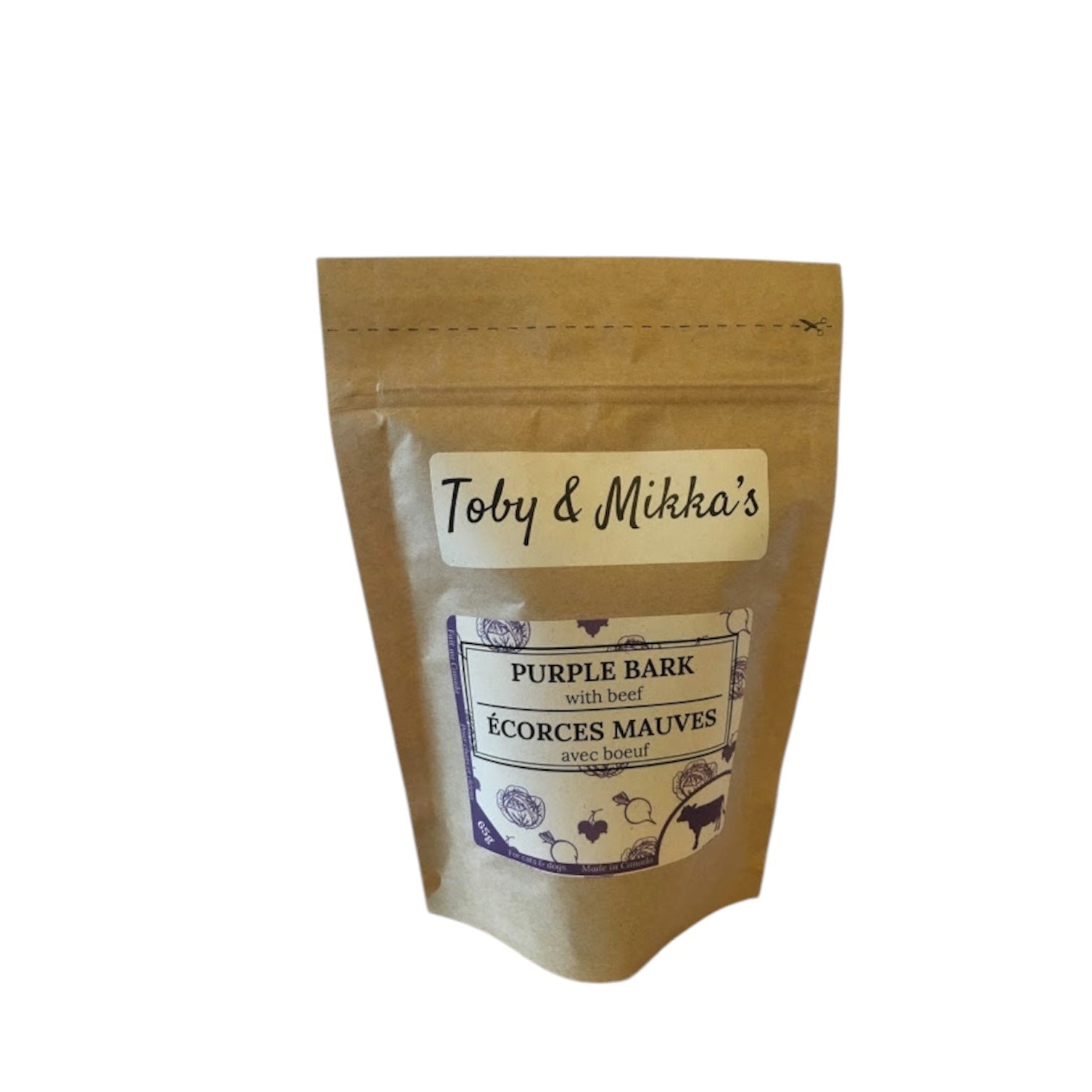 Écorces mauves de viande - Toby & Mikka's