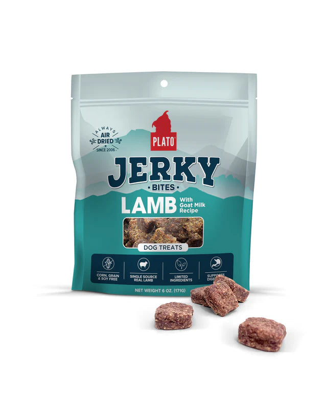 Bouchées de jerky à l'agneau et lait de chèvre - Plato