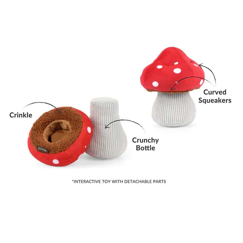 Peluche champignon 2 en 1