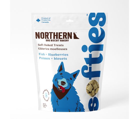 Gâteries tendres au poisson et bleuets - Northern Softies