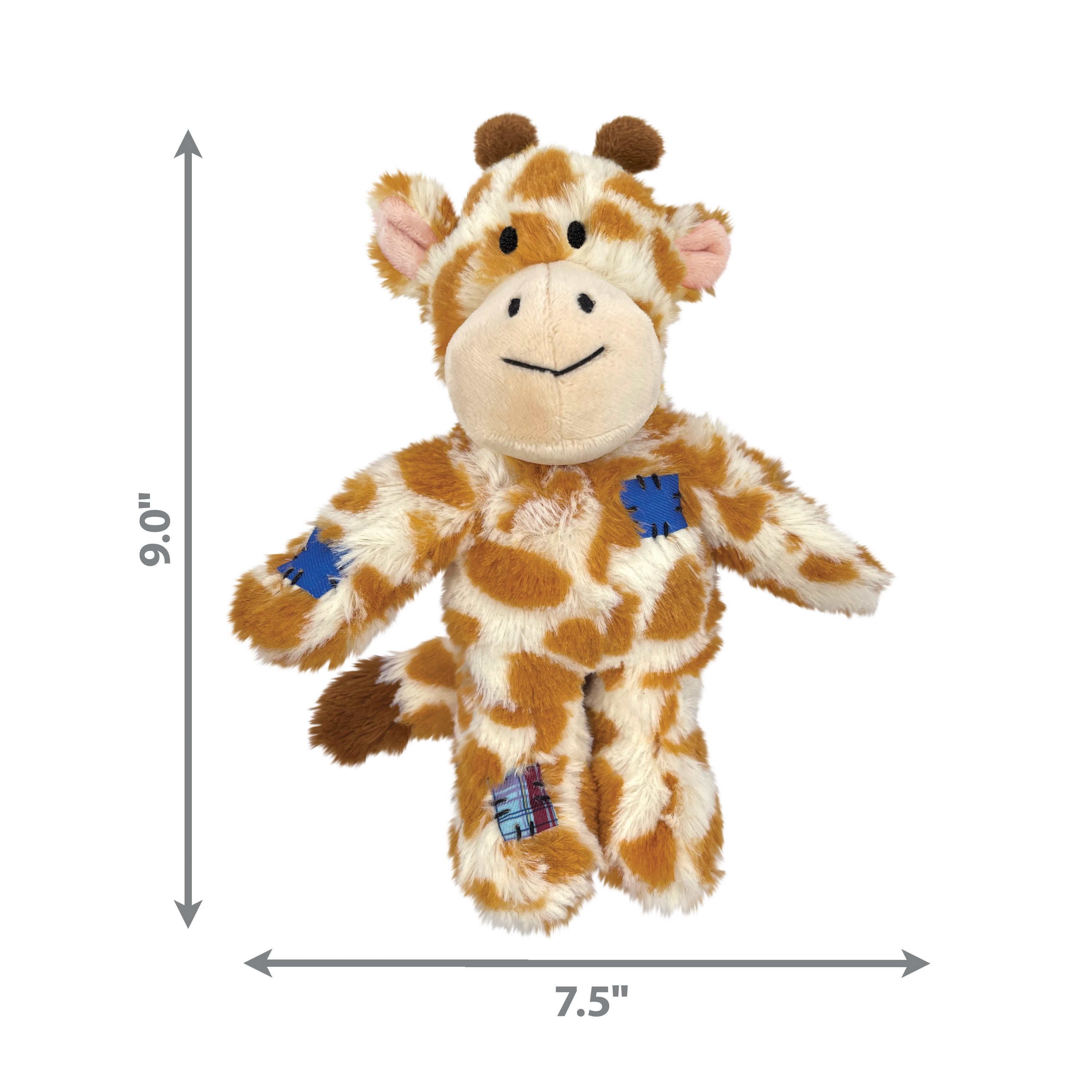 Peluche giraffe avec tug interne