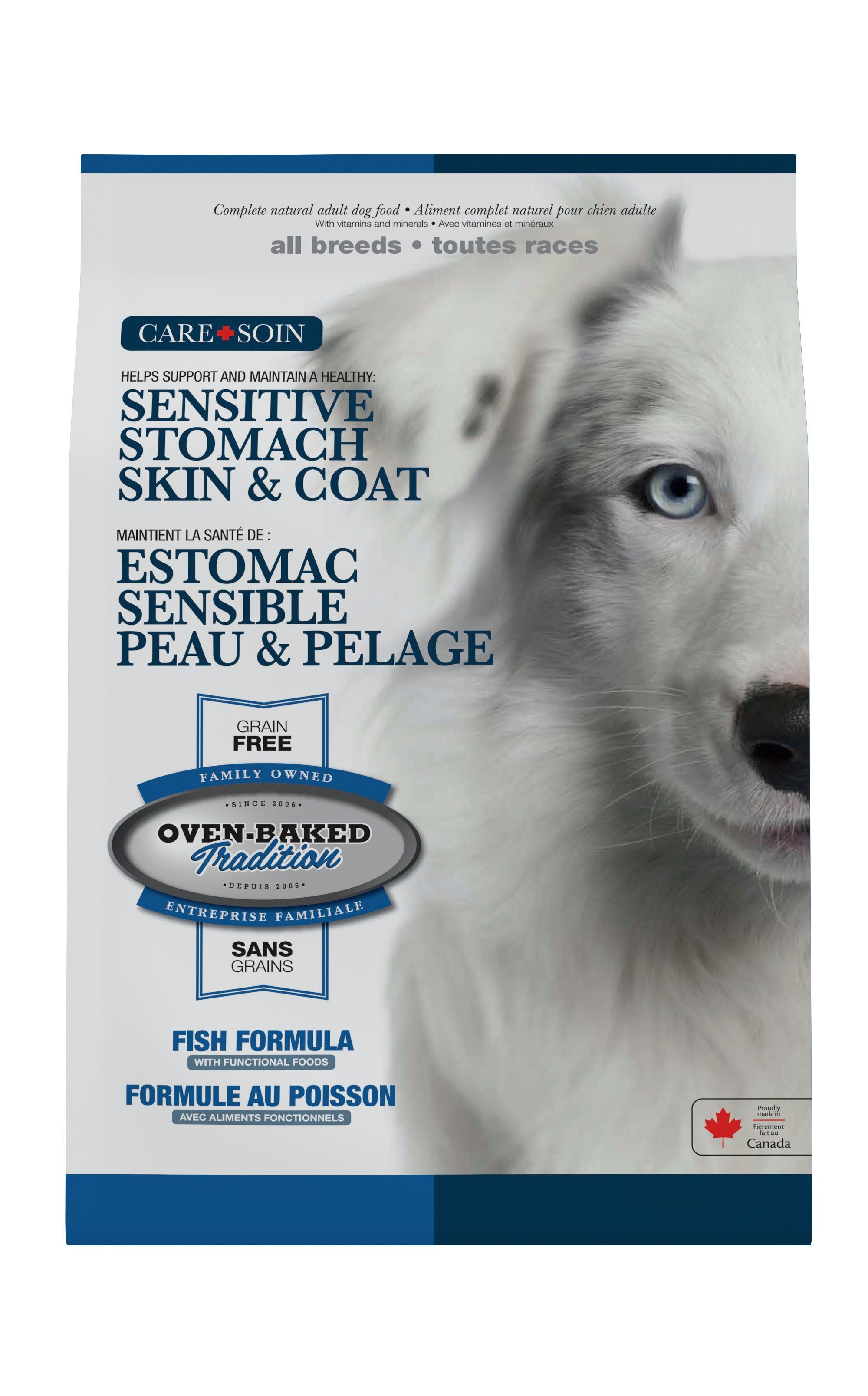 Nourriture pour chiens sans grains peau et estomac 20 lb - Oven Baked