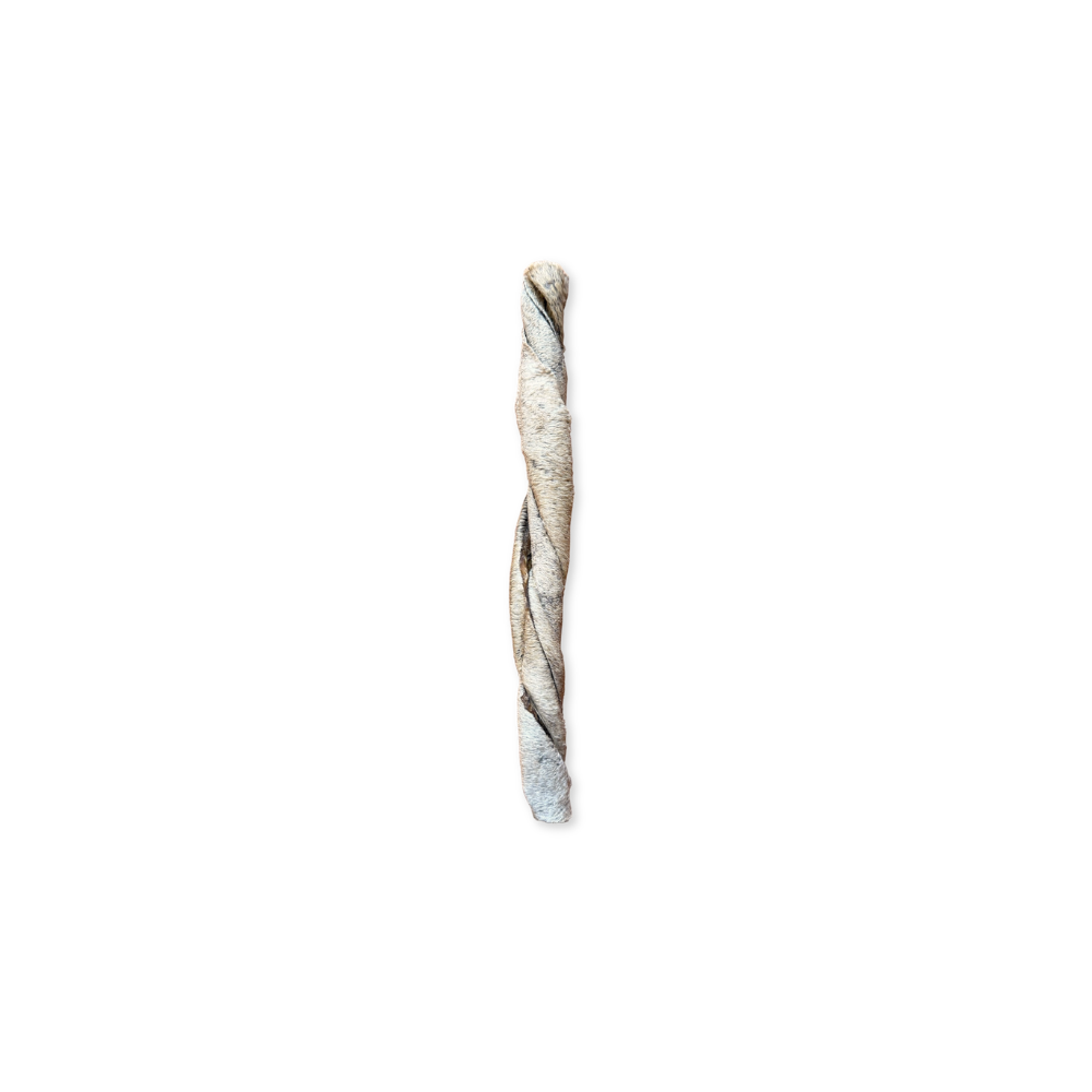 Twist de boeuf avec fourrure 12" - Vrac pour chien
