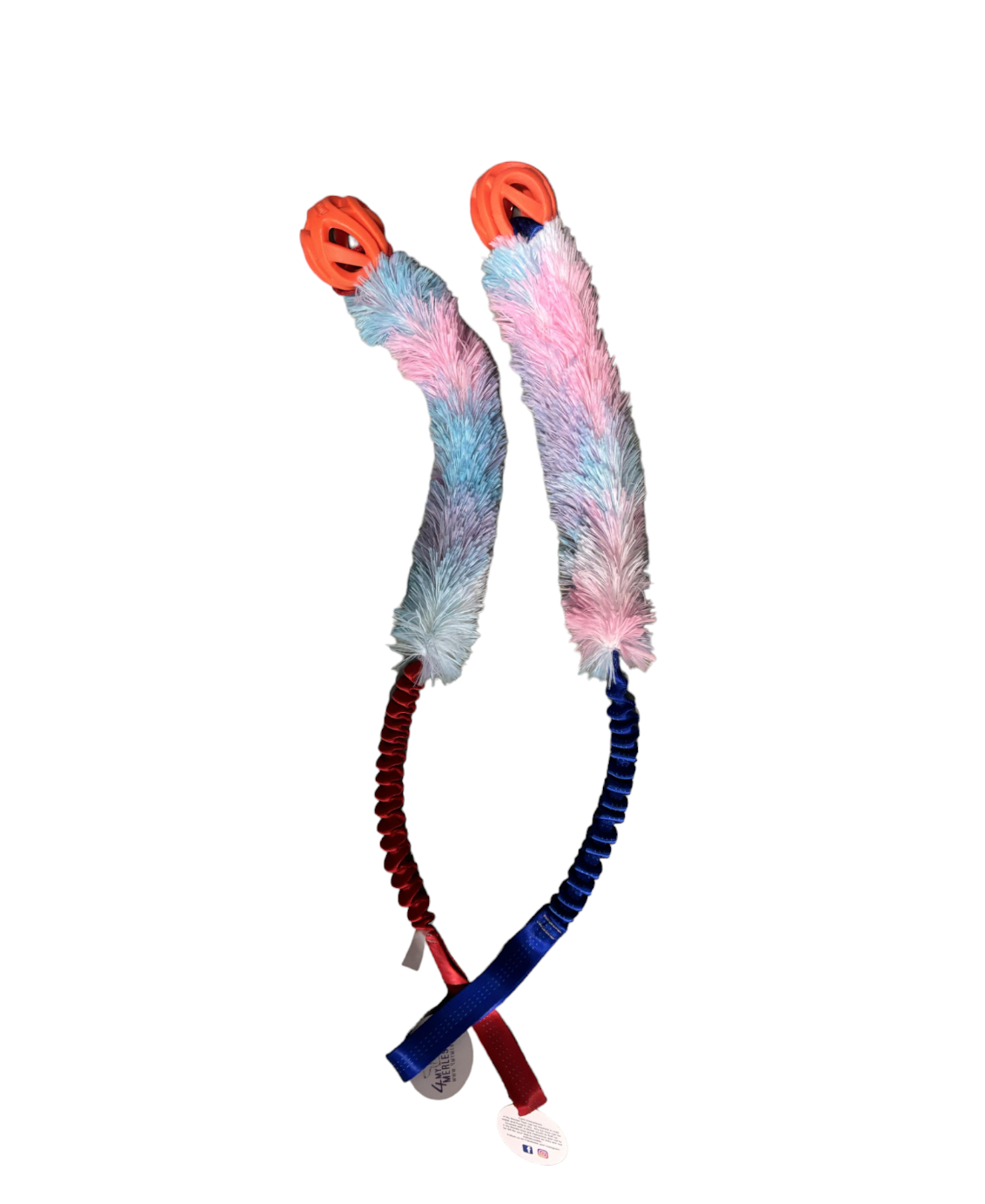 Tug Fuzzy Bungee Ball- 4 My Merles