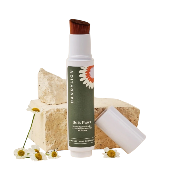 Lotion hydratante pour les pattes