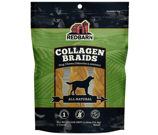 Paquet économique - Bâton de collagène tressé 6'' (3)