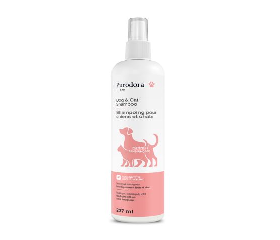 Shampoing sans-rinçage pour chiens et chats - Purodora