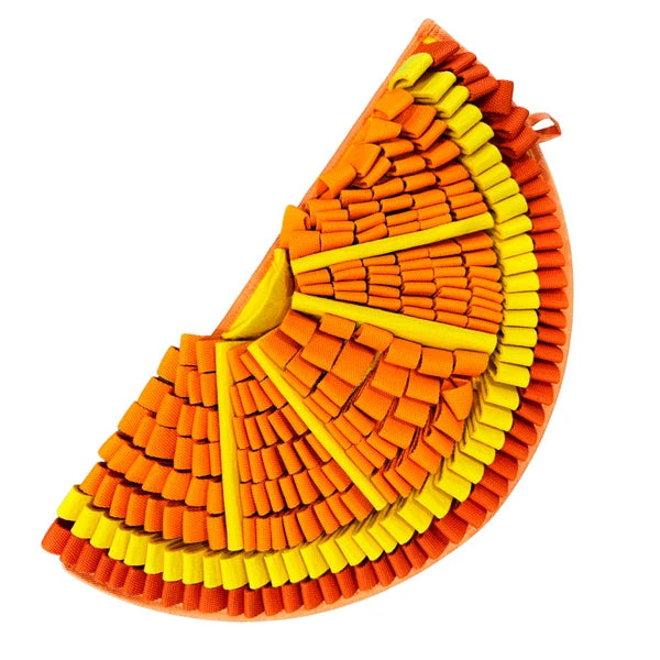 Tapis de fouille orange - PawzNDogz