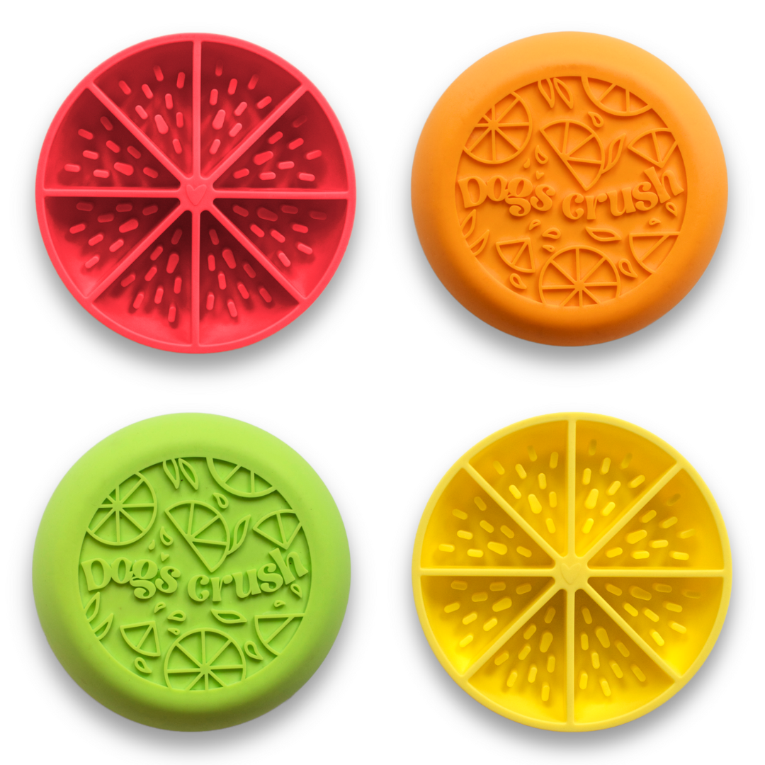 Bol interactif Dog's Crush - Agrumes