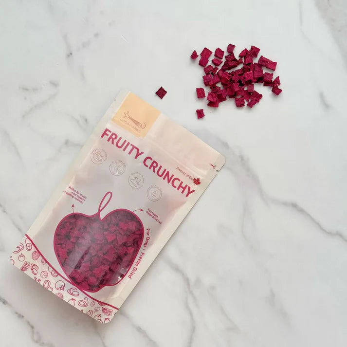 Garniture lyophilisée nutritive à la betterave rouge - Loopy Paws