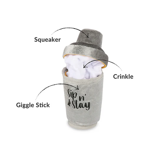 Peluche Dogtail shaker - Barktender