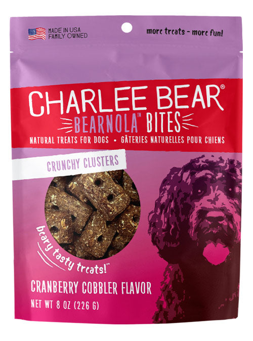 Bouchées de granola à la canneberge - Charlee Bear