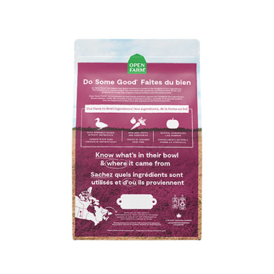 Nourriture au canard sans grains 4 lb - Open Farm
