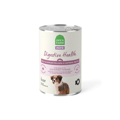 Nourriture humide au poisson blanc et goberge (digestion saine) - Open Farm