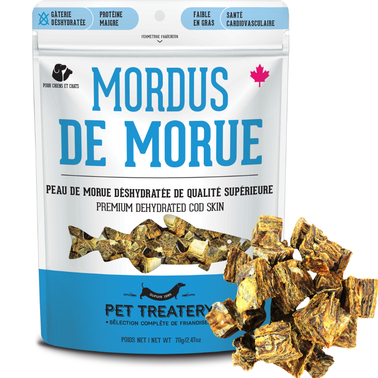 Morceaux de morue - Pet Treatery