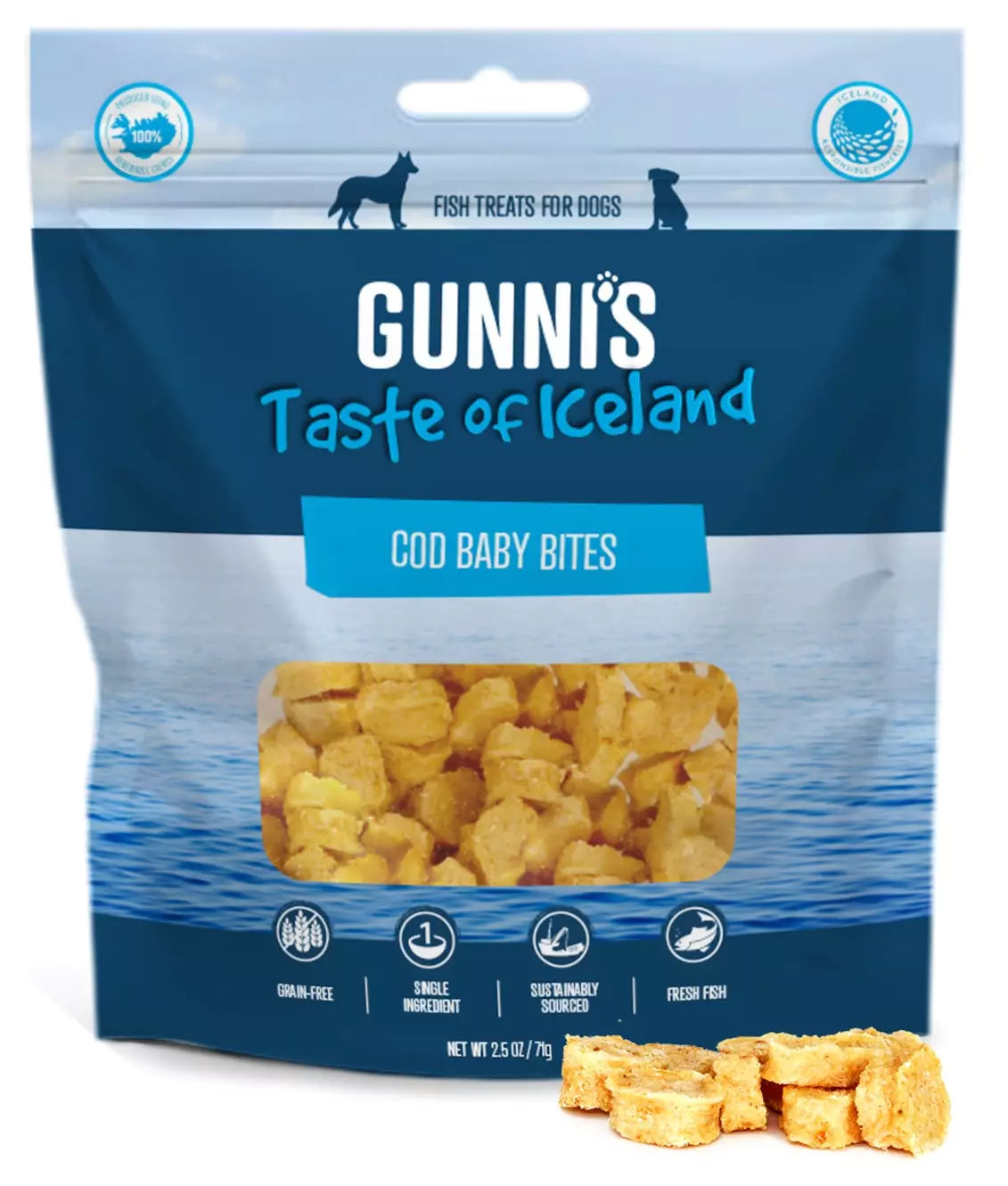 Bouchées croustillantes de morue - Gunni's