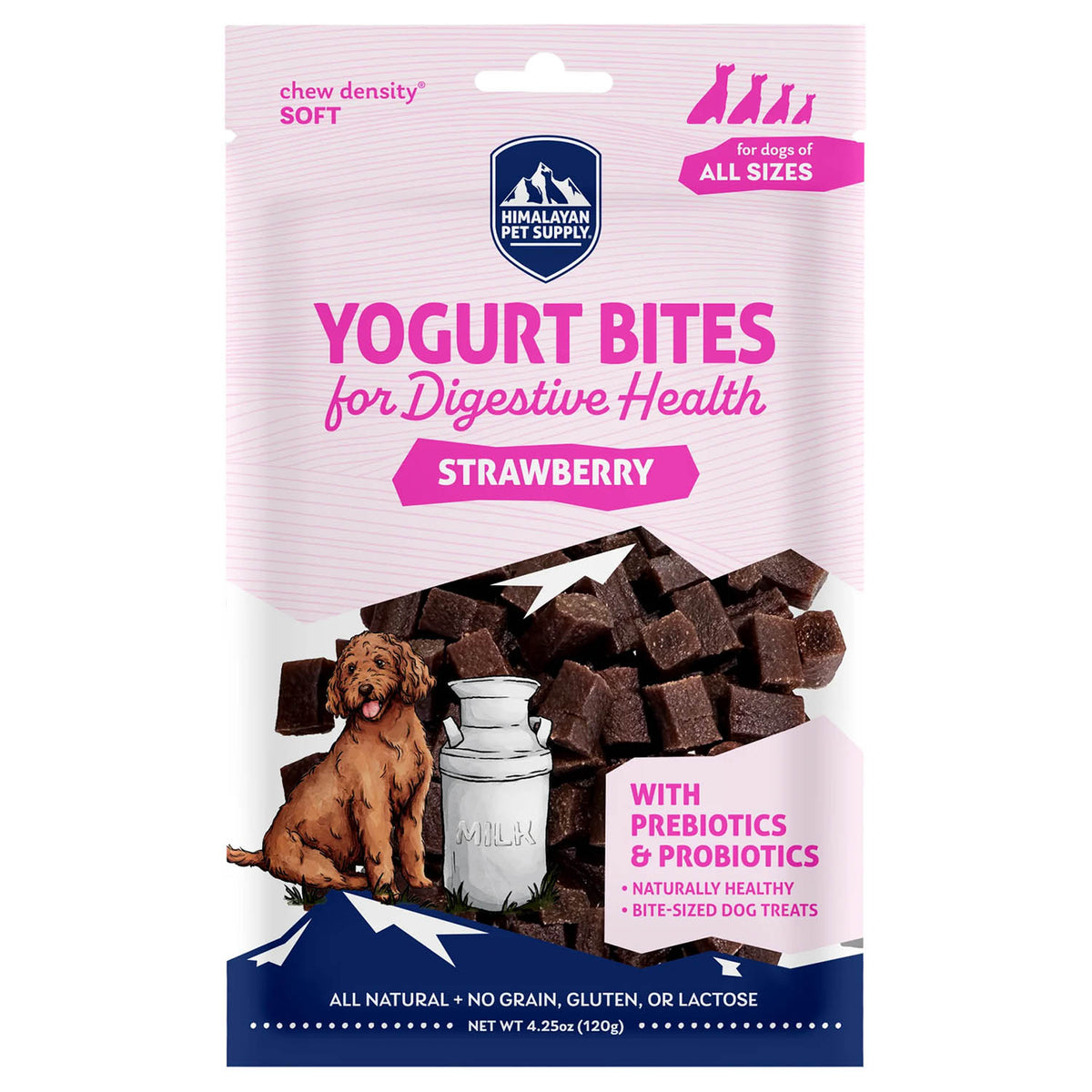 Bouchées de yogourt au fraise - Himalayan Pet Supply