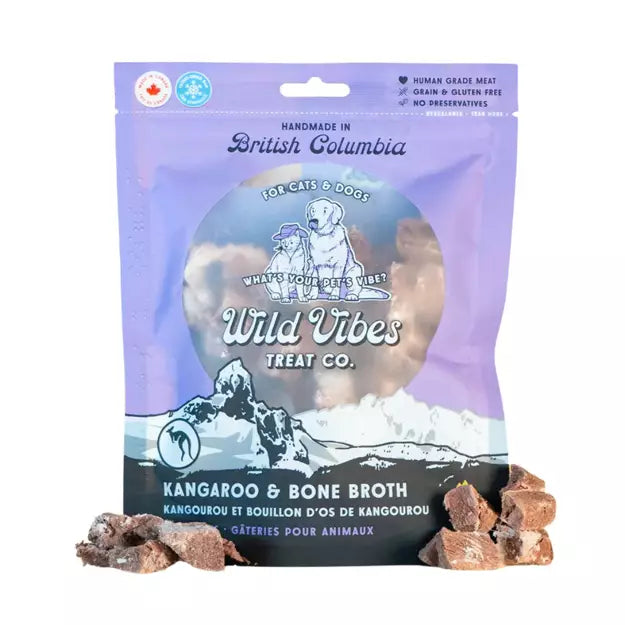 Kangourou et bouillon d'os lyophilisé - Wild Vibes