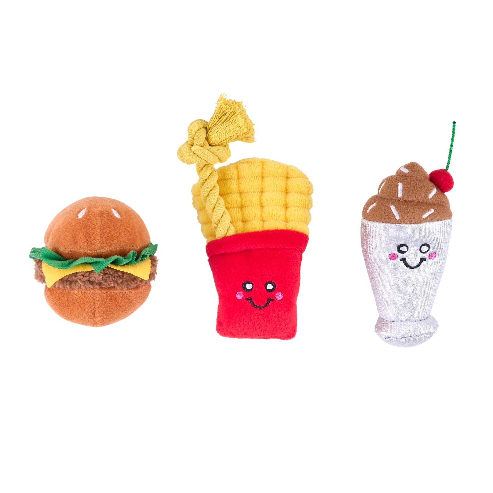 Peluche Miniz fast food (3)- Zippy Paws